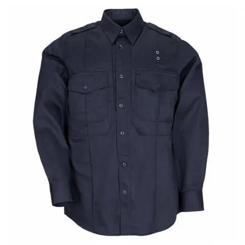 5.11 Taclite PDU Class- B Long Sleeve Shirt | Midnight Navy