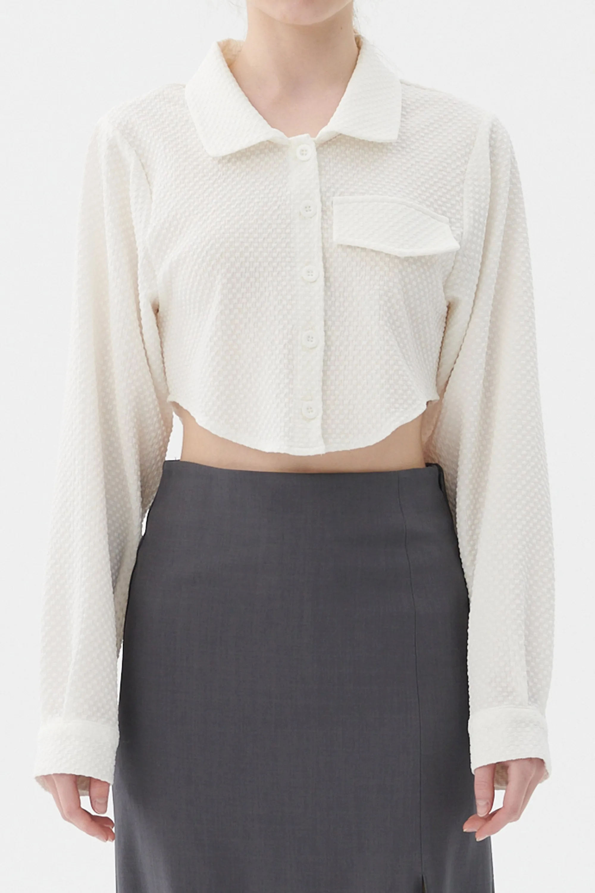 Anna Cropped Shirt