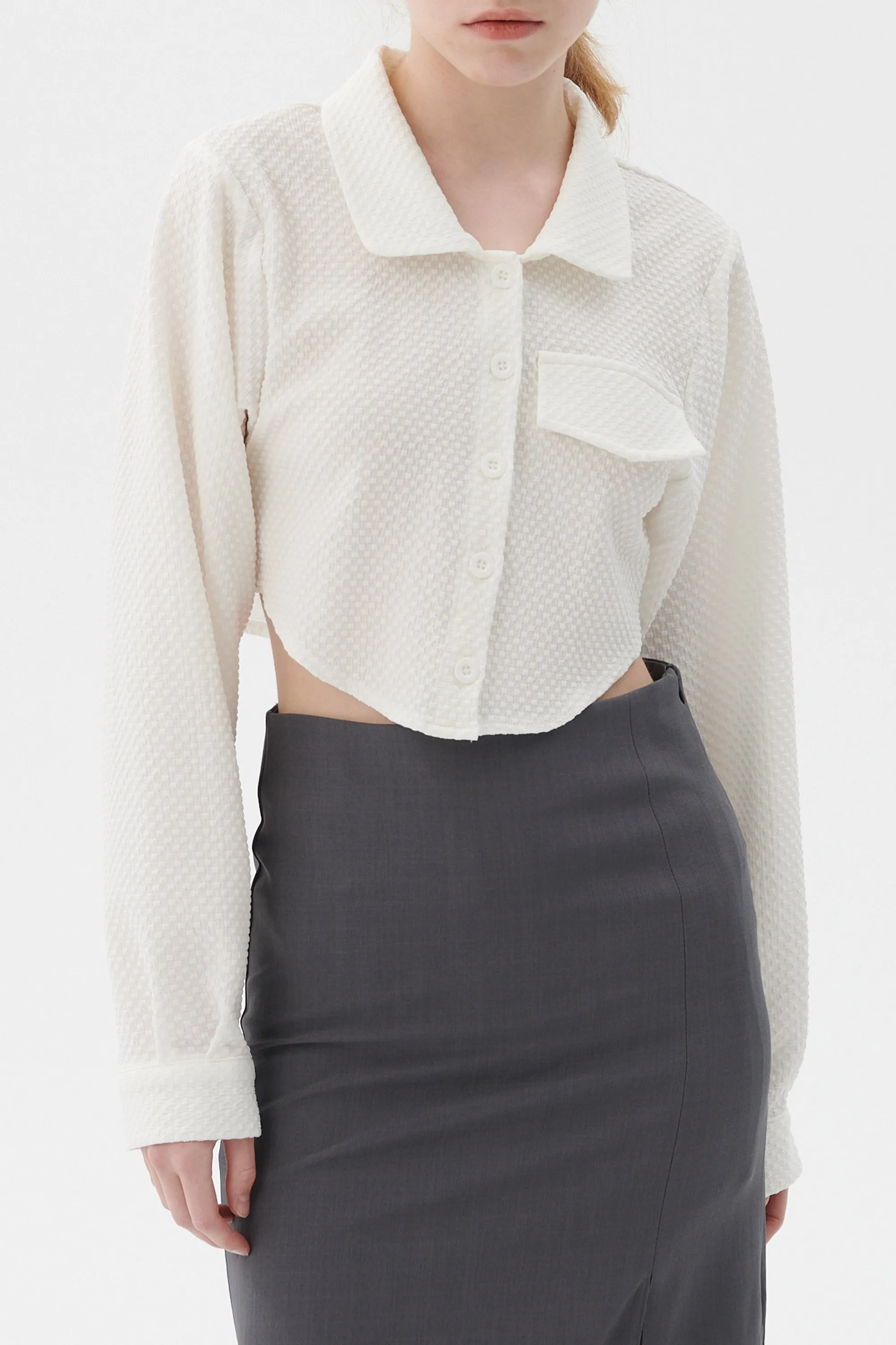 Anna Cropped Shirt