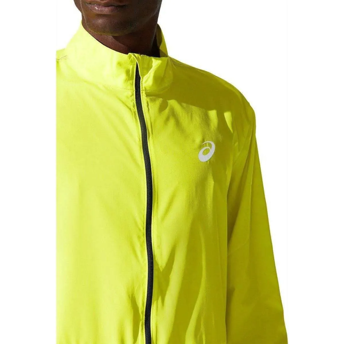 Asics Core Mens Running Jacket - Yellow