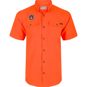 Auburn Frat Dobby Short Sleeve Shirt