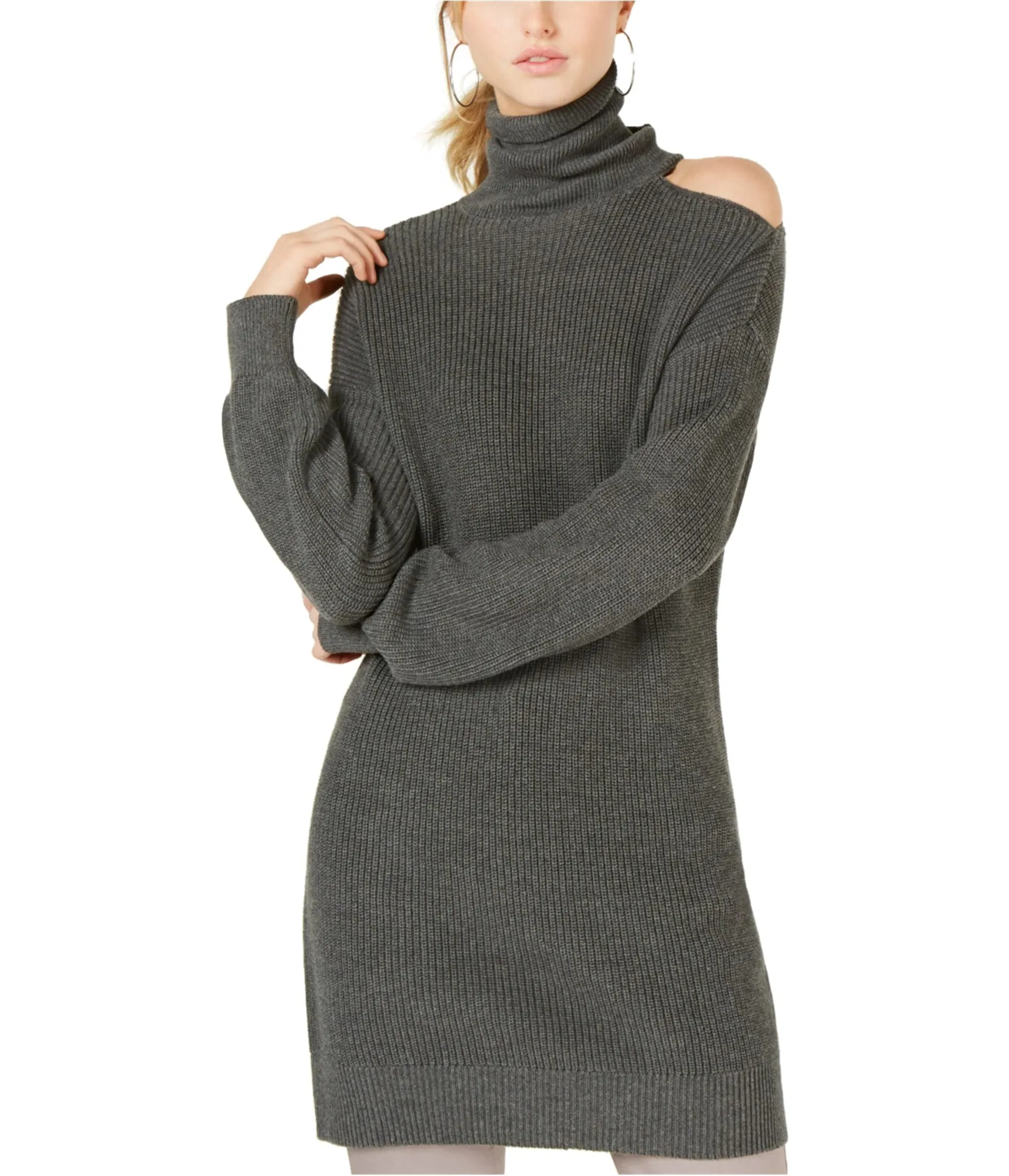 Bar Iii Women's Cold Shoulder Pullover Sweater