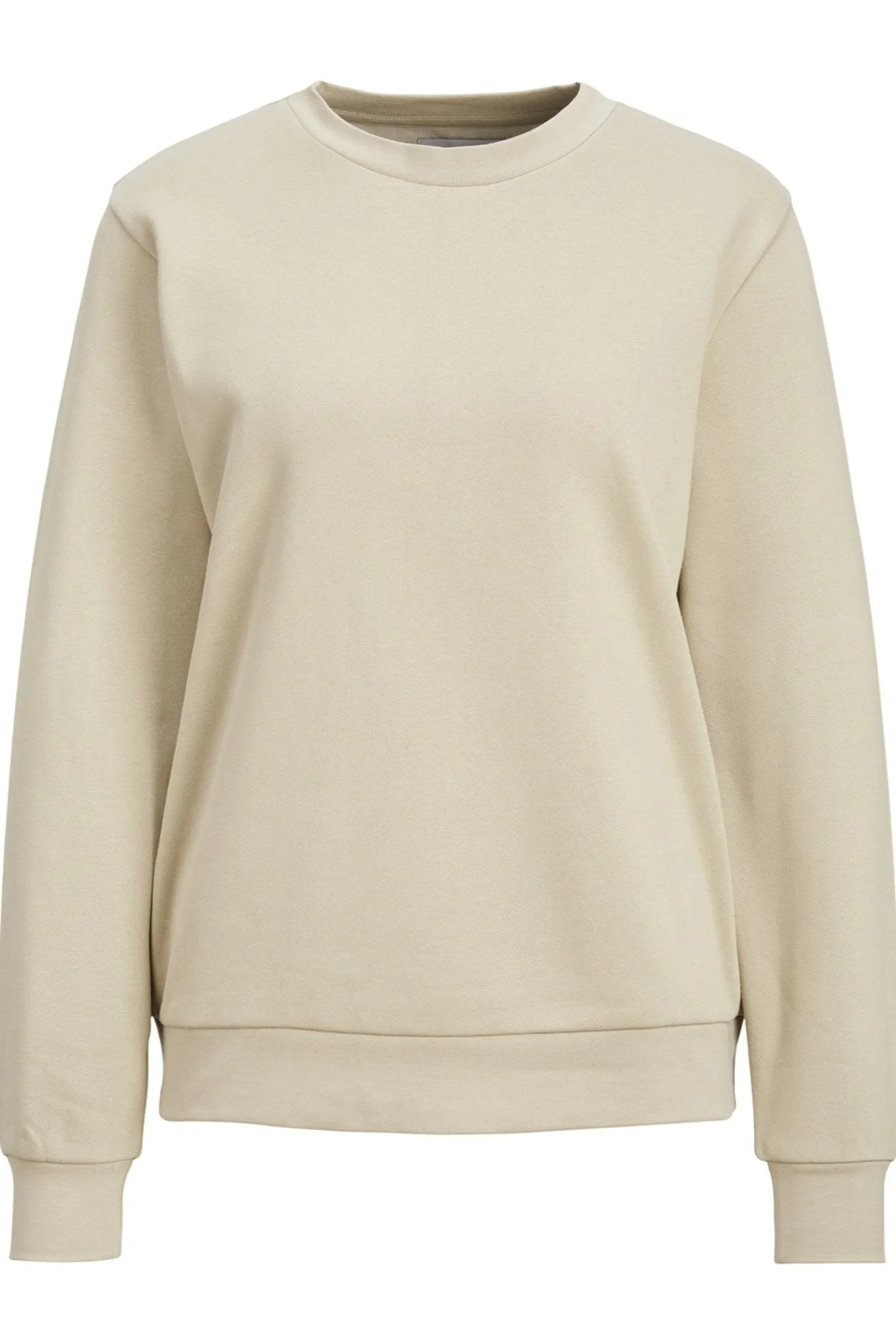 Basic Crewneck Sweat - Dark Beige