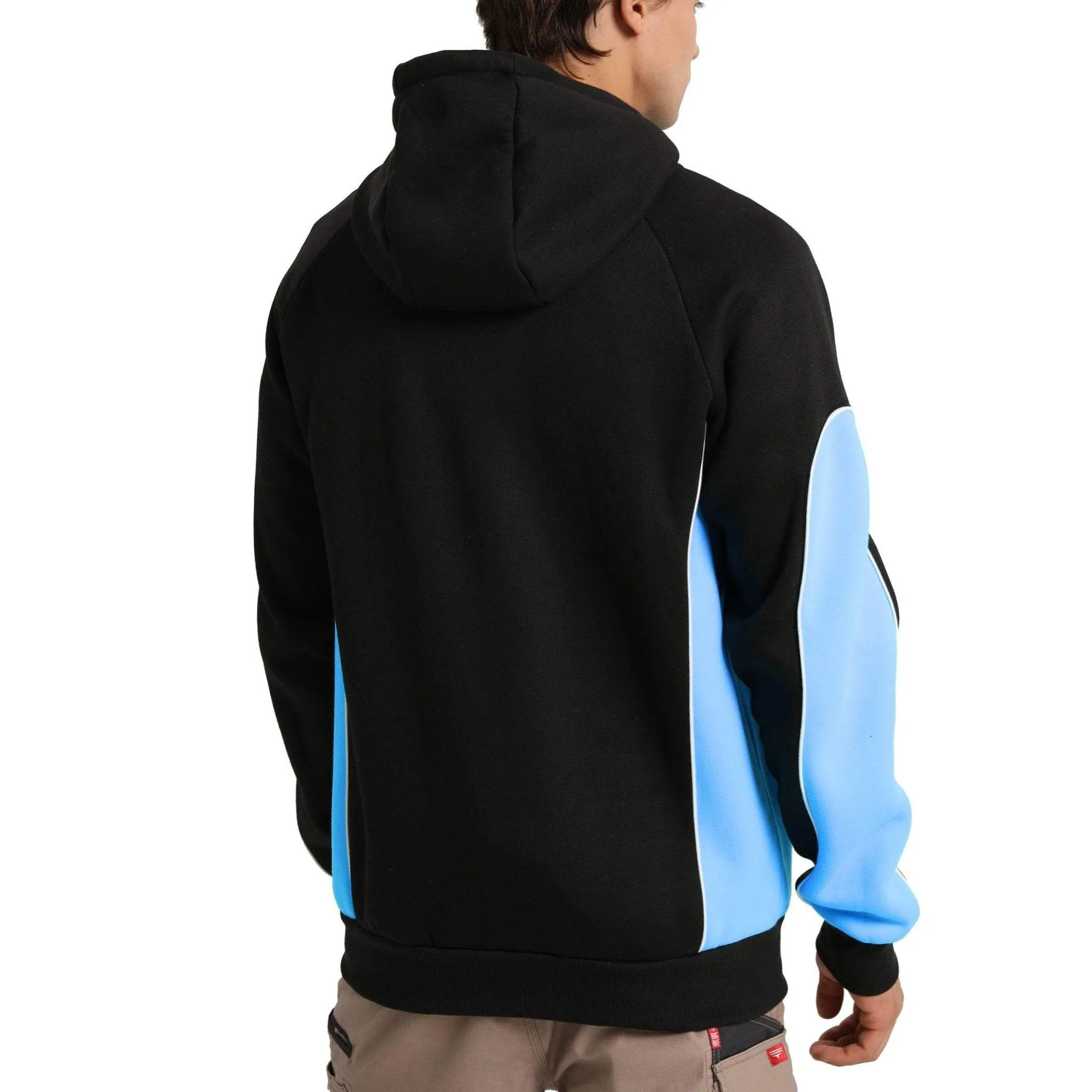 Big Bee PANEL Hoodie Jumper, Full Zip