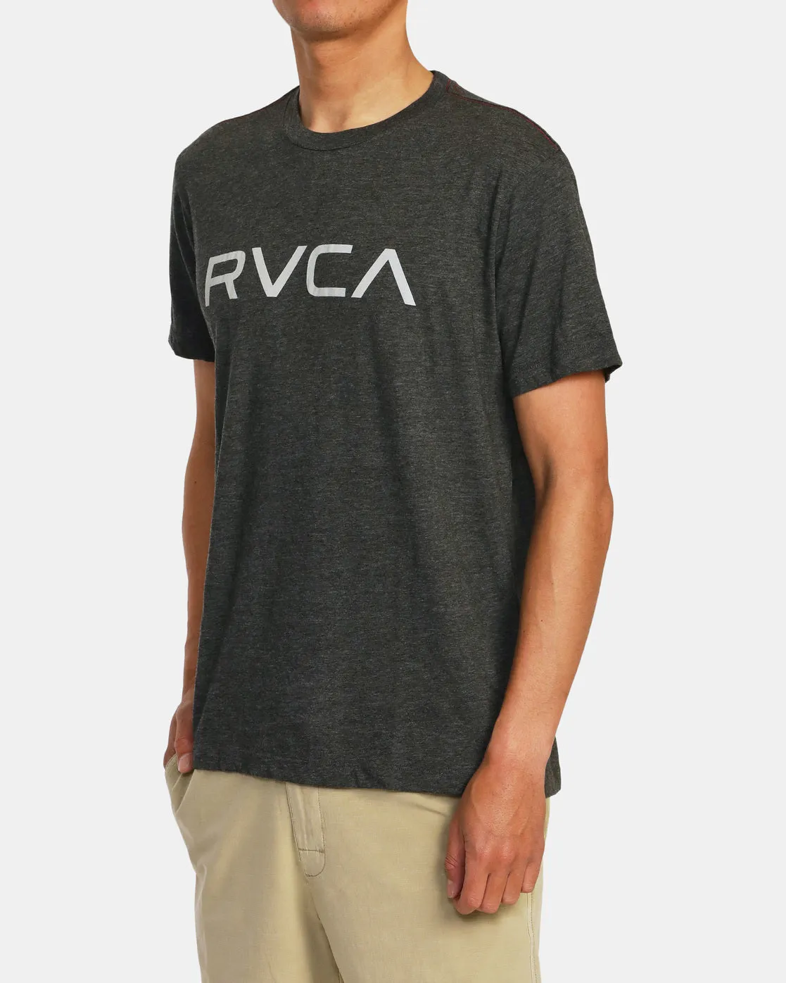 Big RVCA Tee - Black/Grey