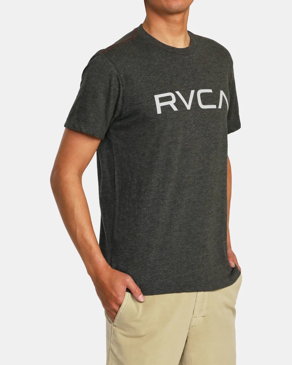 Big RVCA Tee - Black/Grey