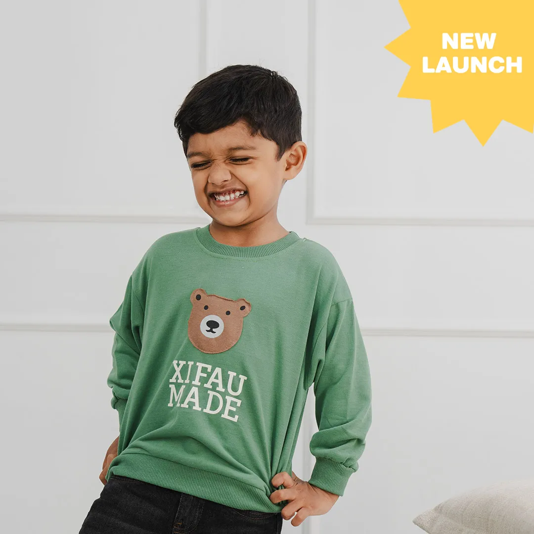 Blue Bear Buddy - Sweatshirts for kids