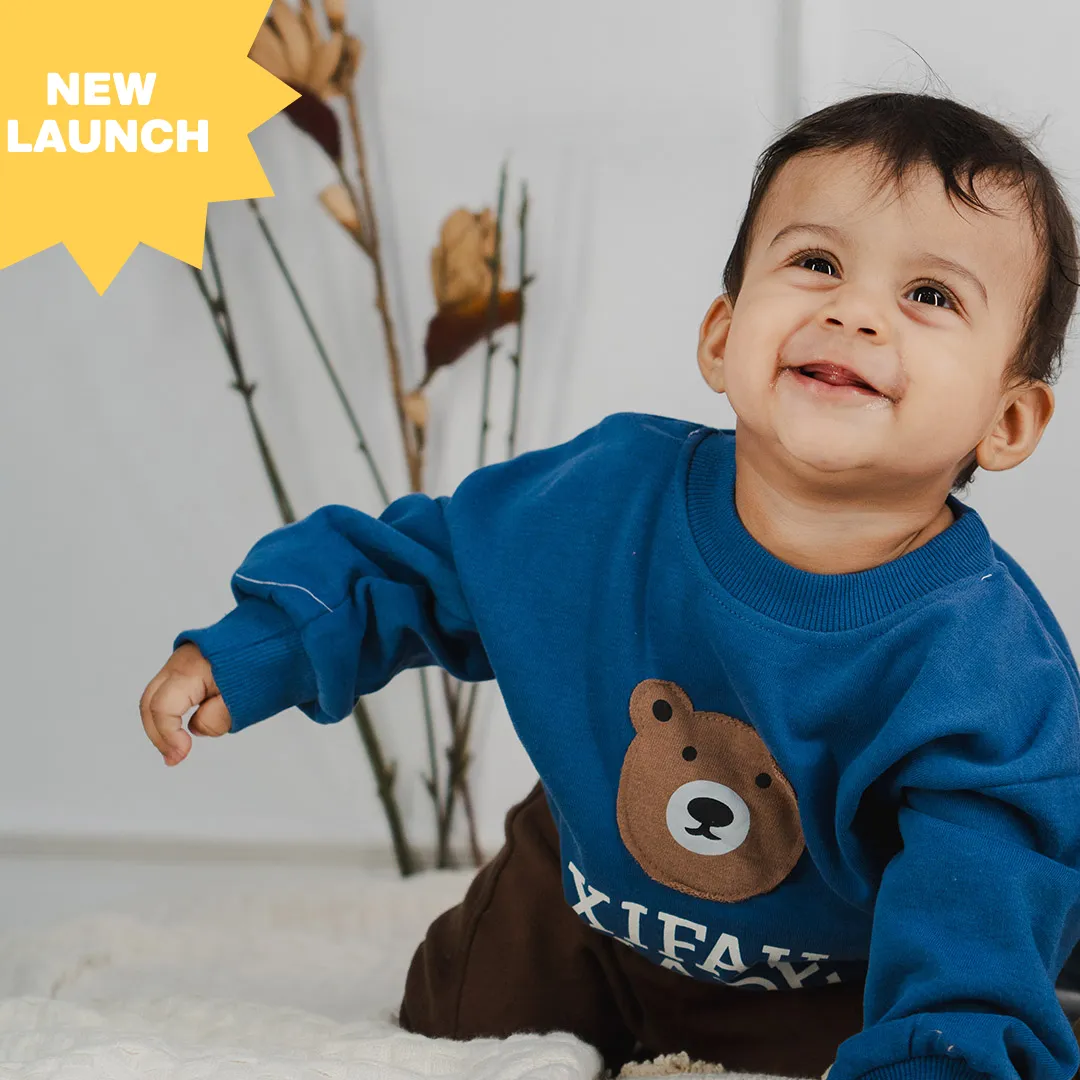 Blue Bear Buddy - Sweatshirts for kids