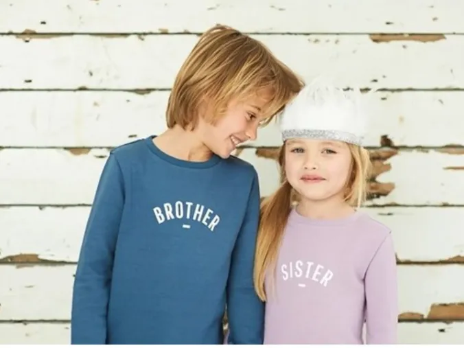 Bob & Blossom Sister Oversized Sweatshirt