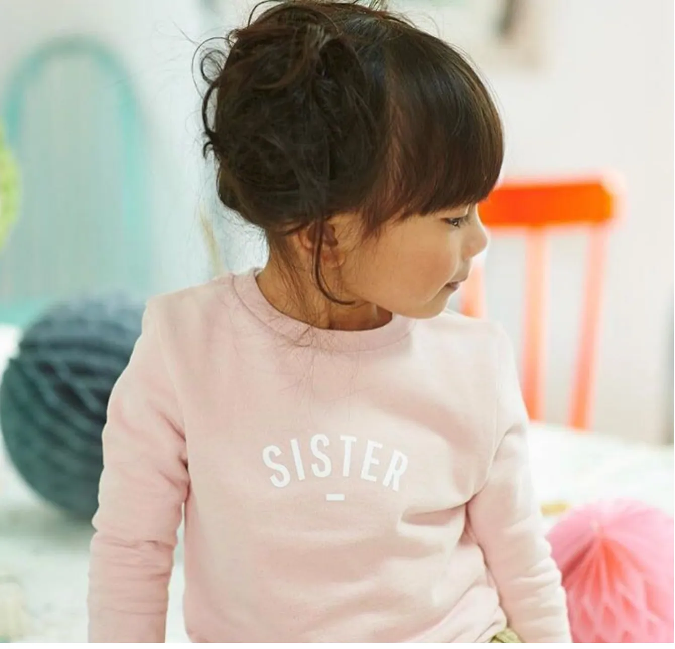 Bob & Blossom Sister Oversized Sweatshirt