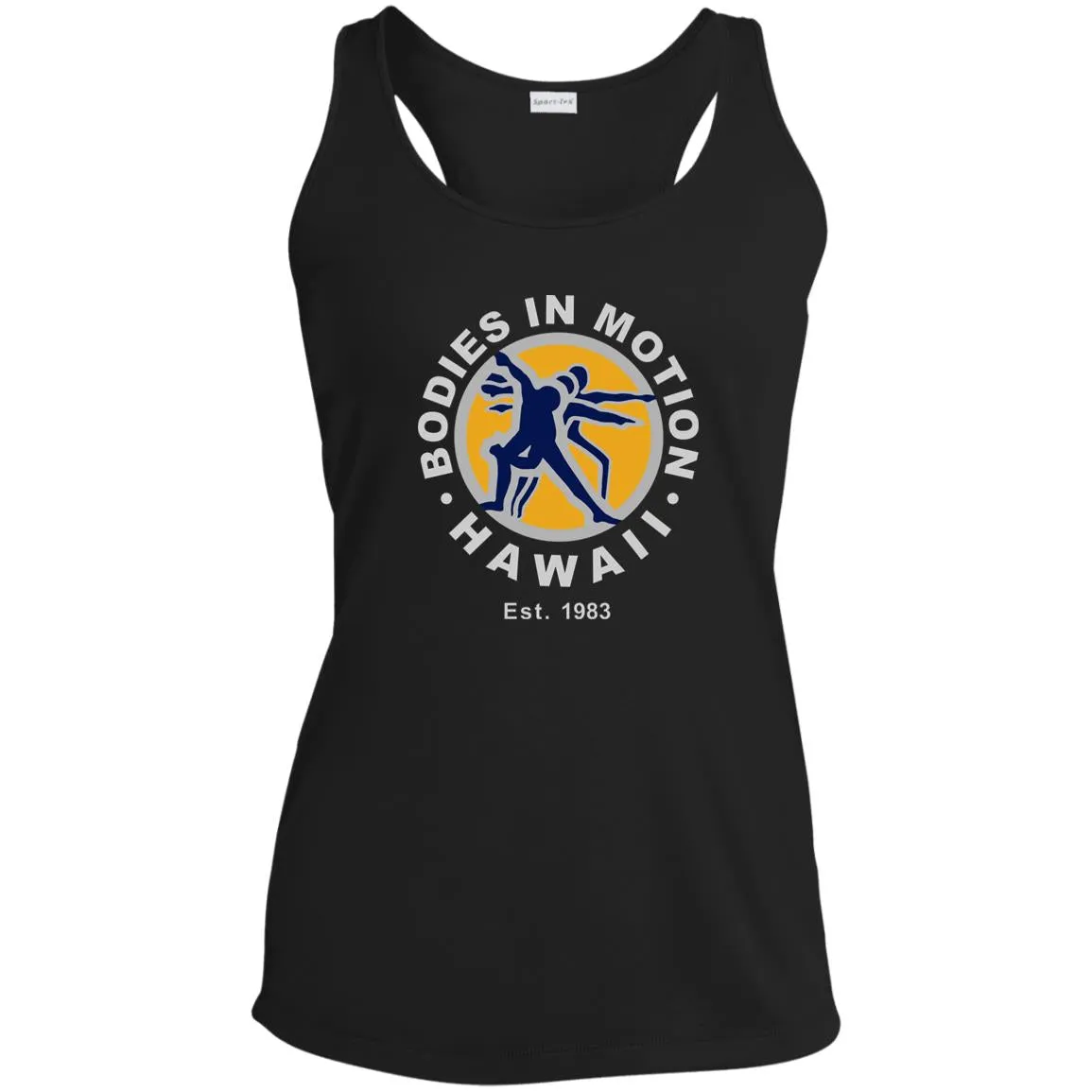 Bodies in Motion  Ladies' Performance Racerback Tank