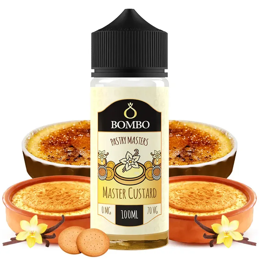 Bombo Pastry Master 100ml Shortfill E-liquid