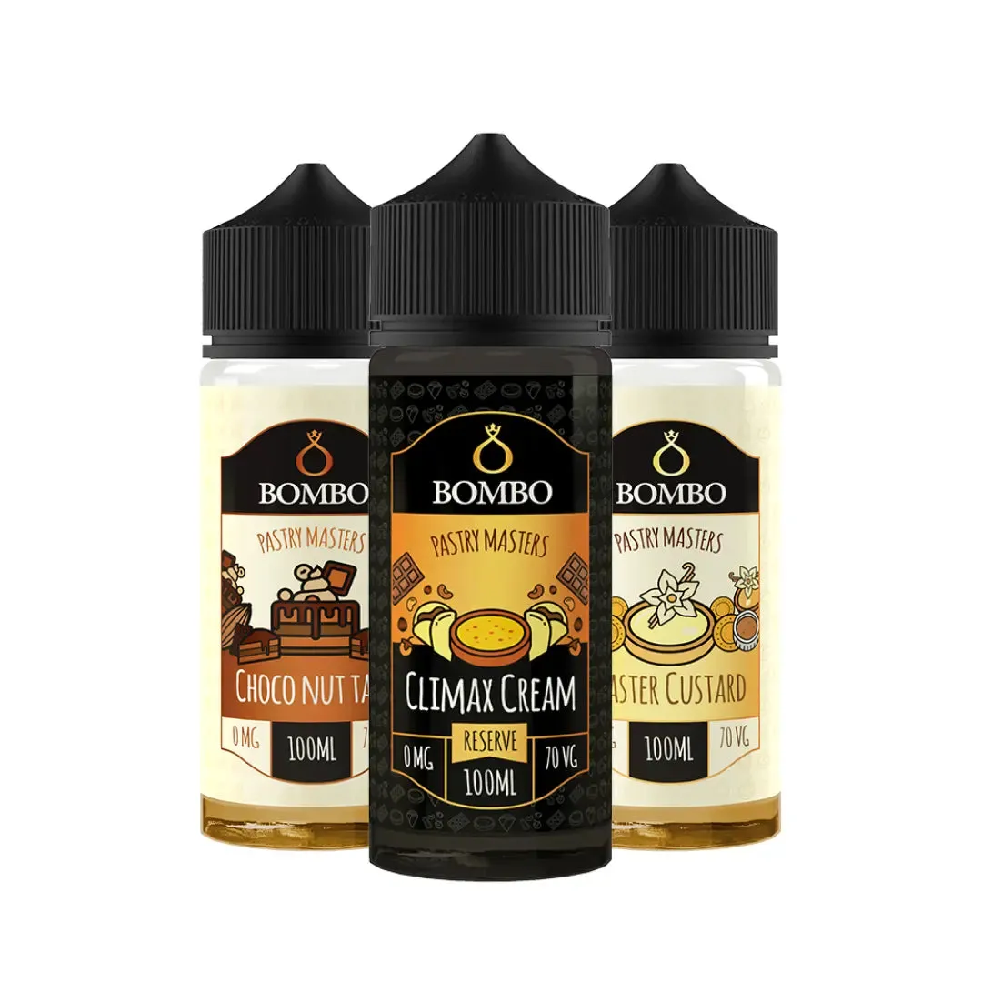 Bombo Pastry Master 100ml Shortfill E-liquid