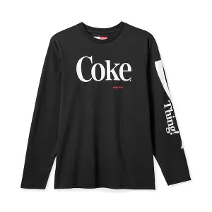 Brixton Coca-Cola Real Thing L/S TLRT Black