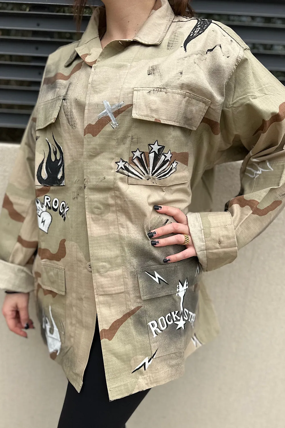 CAMO ARMY JACKET