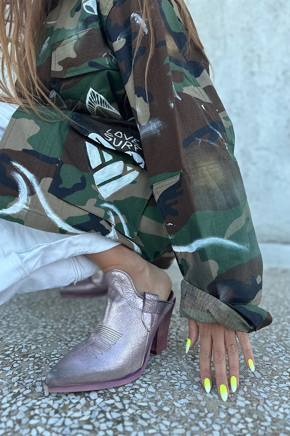 CAMO ARMY JACKET