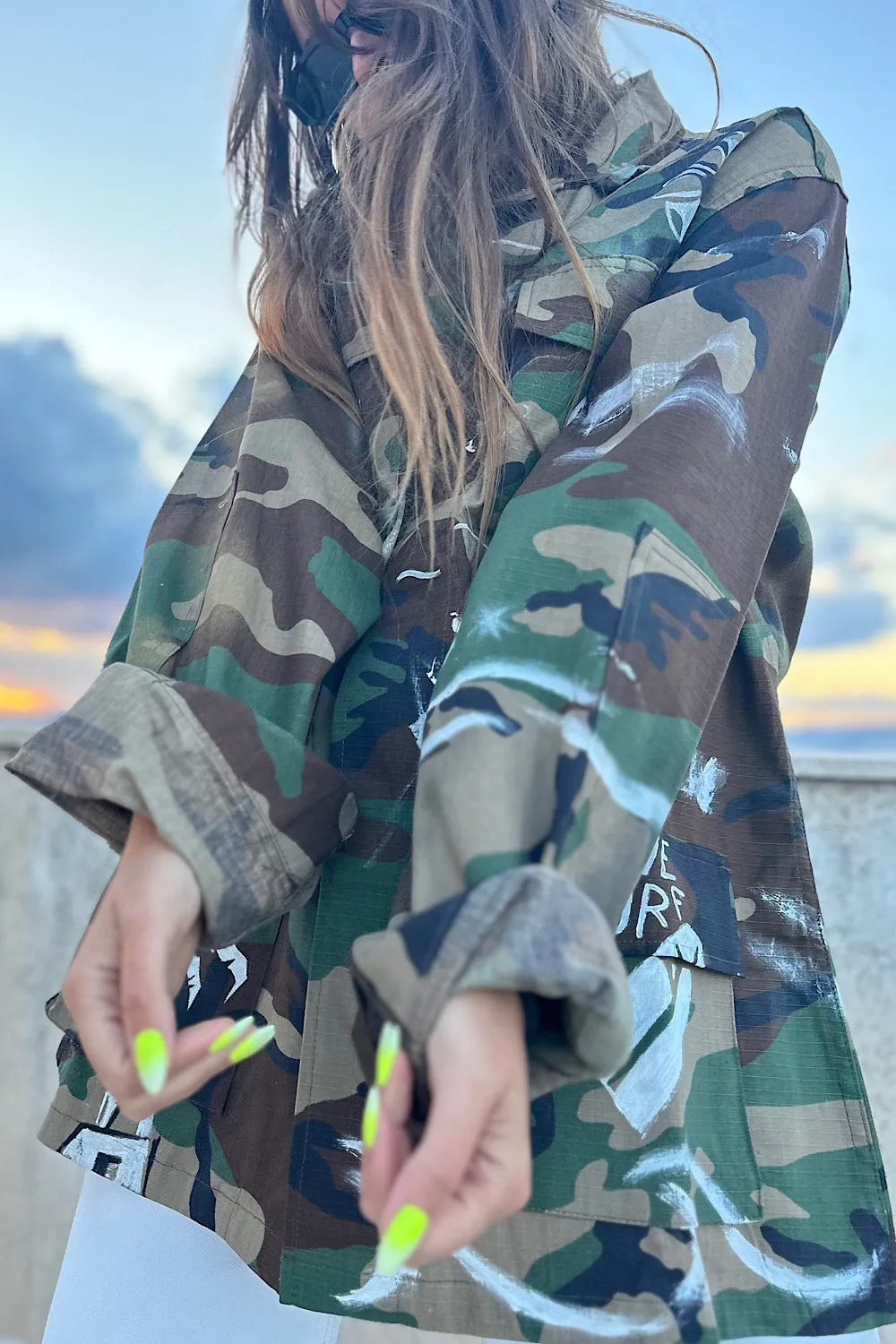 CAMO ARMY JACKET