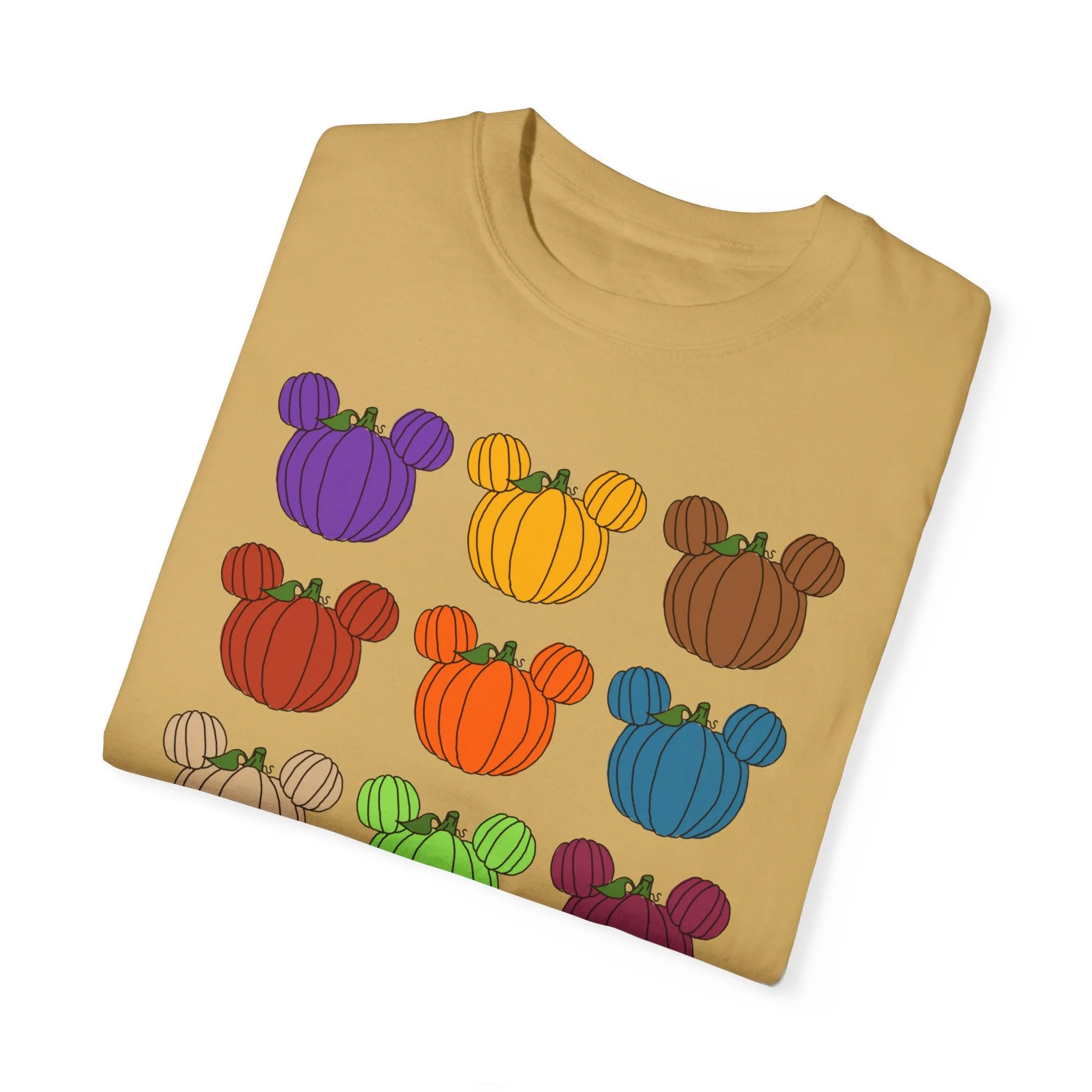 Colorful Pumpkins Comfort Colors Tee