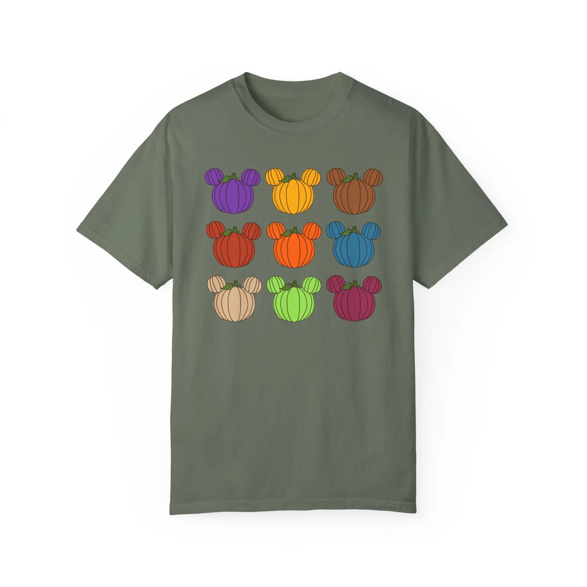 Colorful Pumpkins Comfort Colors Tee