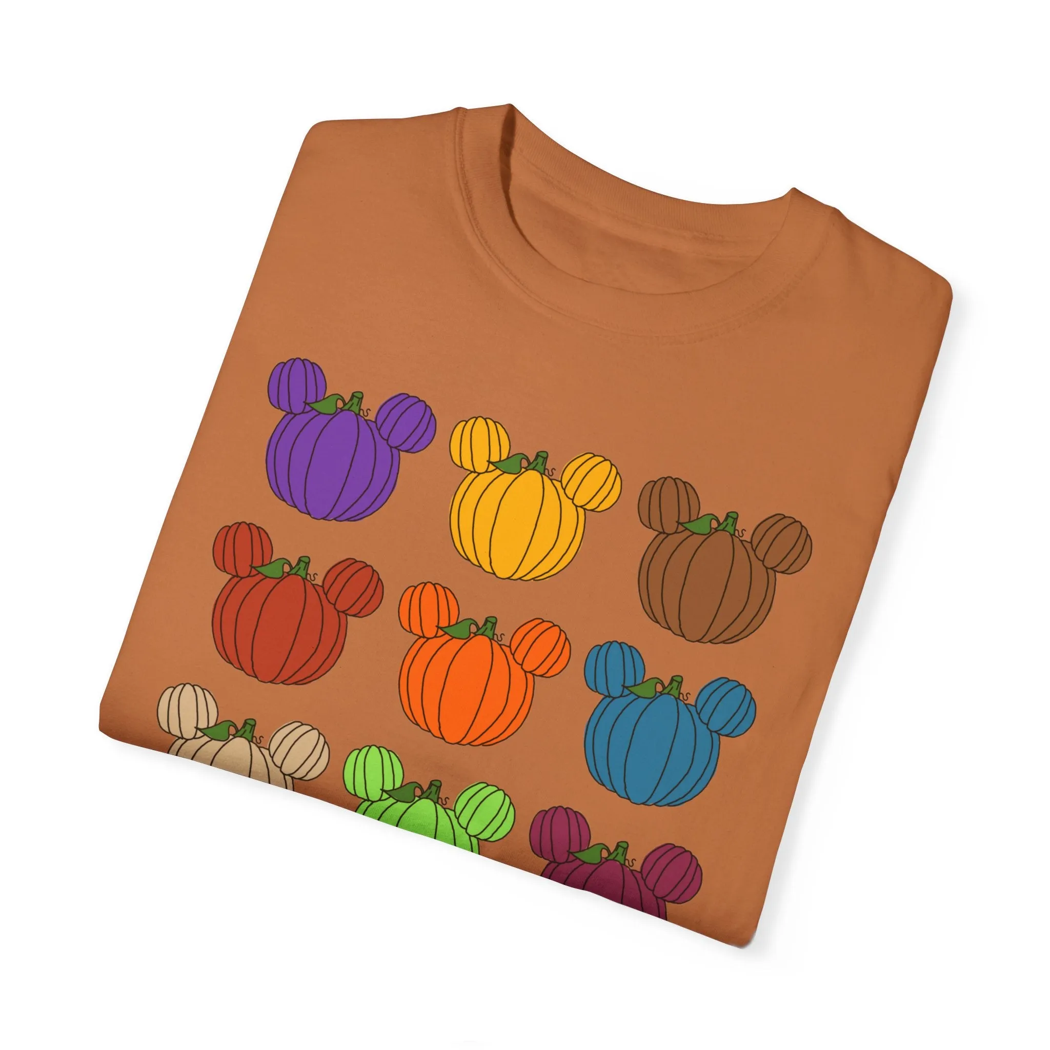 Colorful Pumpkins Comfort Colors Tee