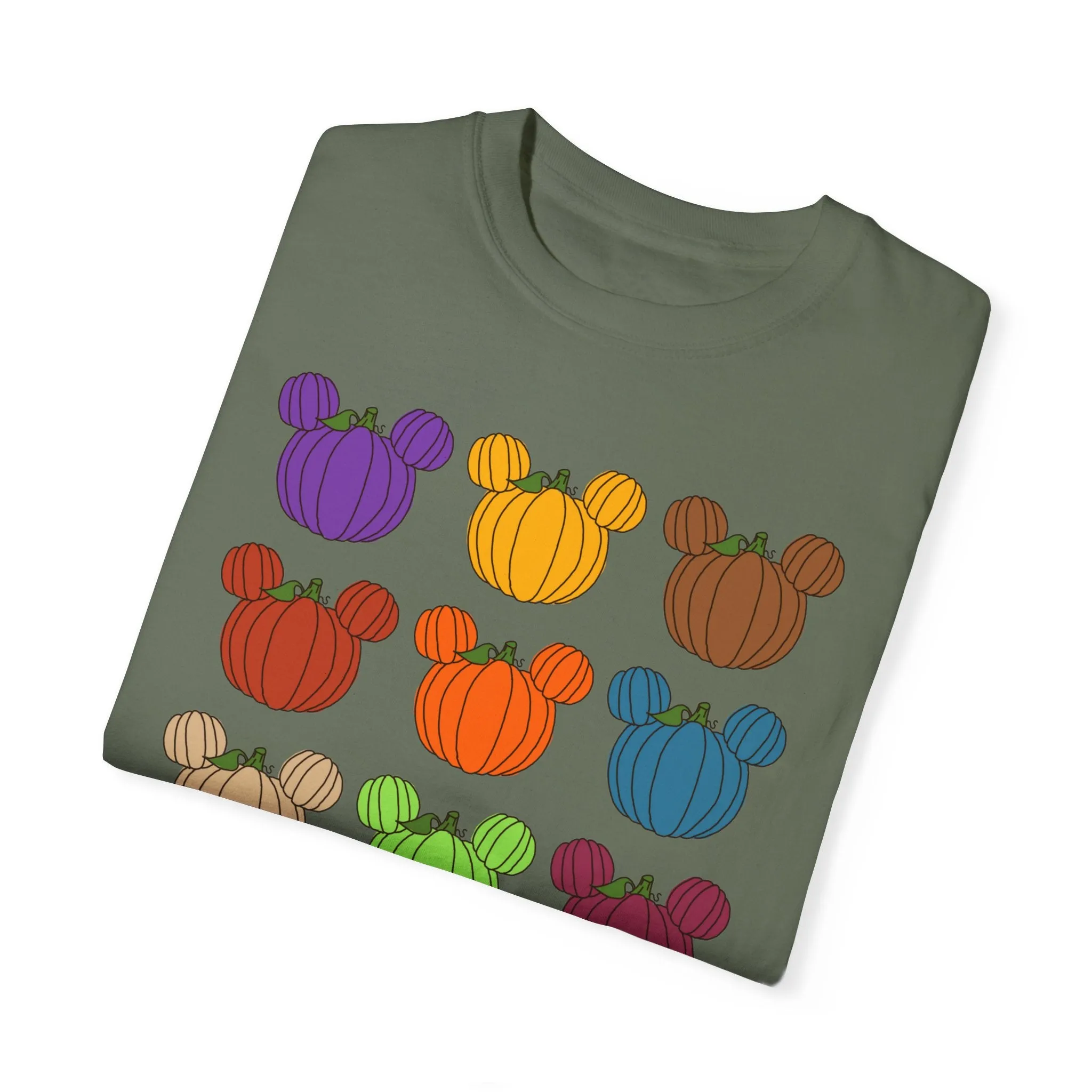 Colorful Pumpkins Comfort Colors Tee