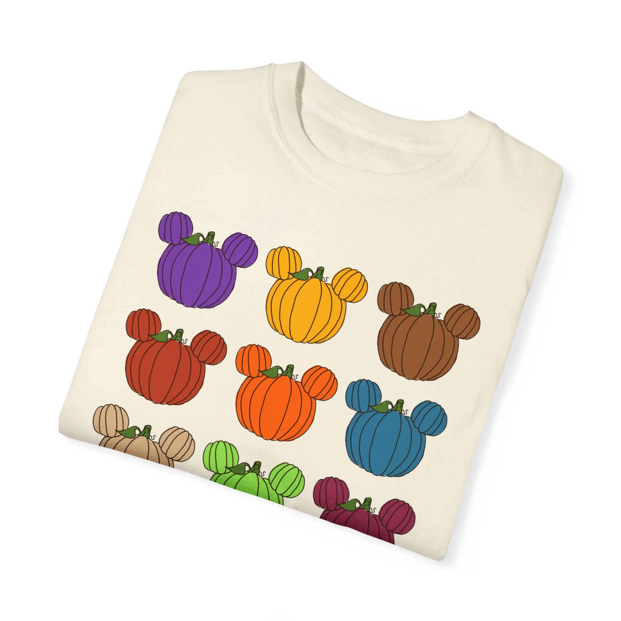 Colorful Pumpkins Comfort Colors Tee