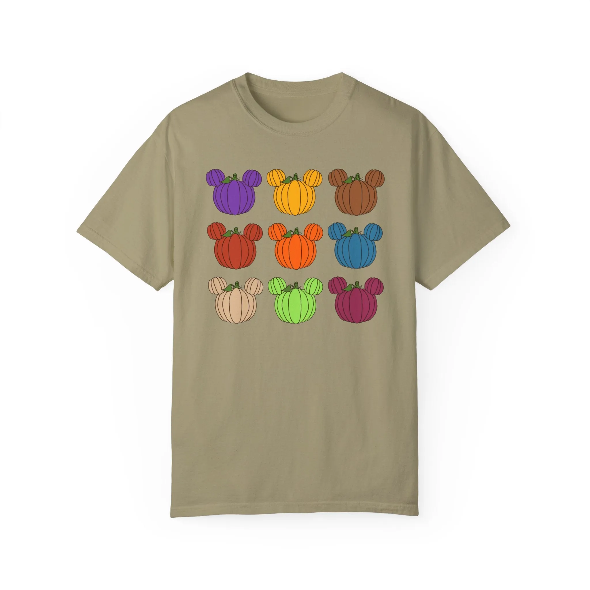 Colorful Pumpkins Comfort Colors Tee