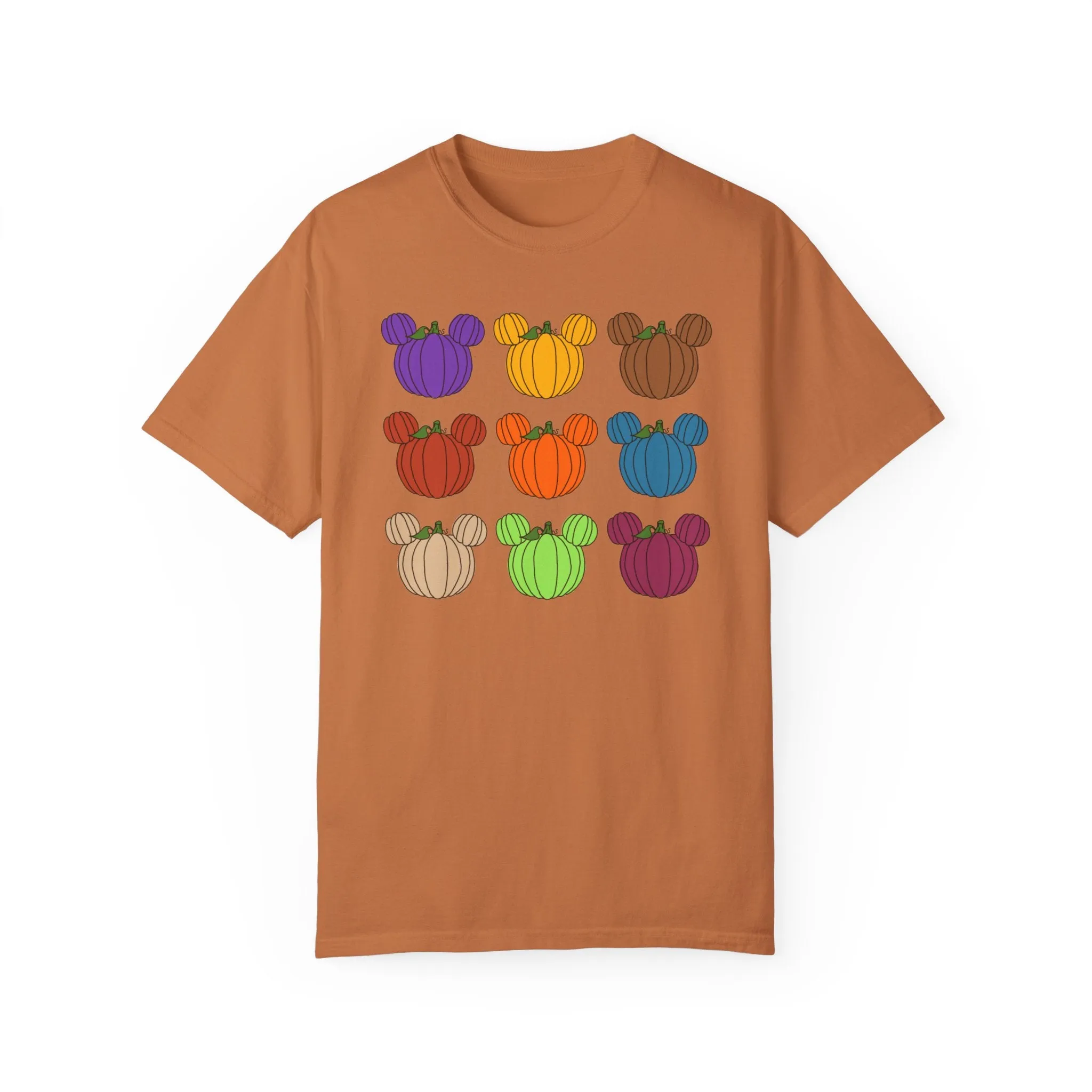 Colorful Pumpkins Comfort Colors Tee