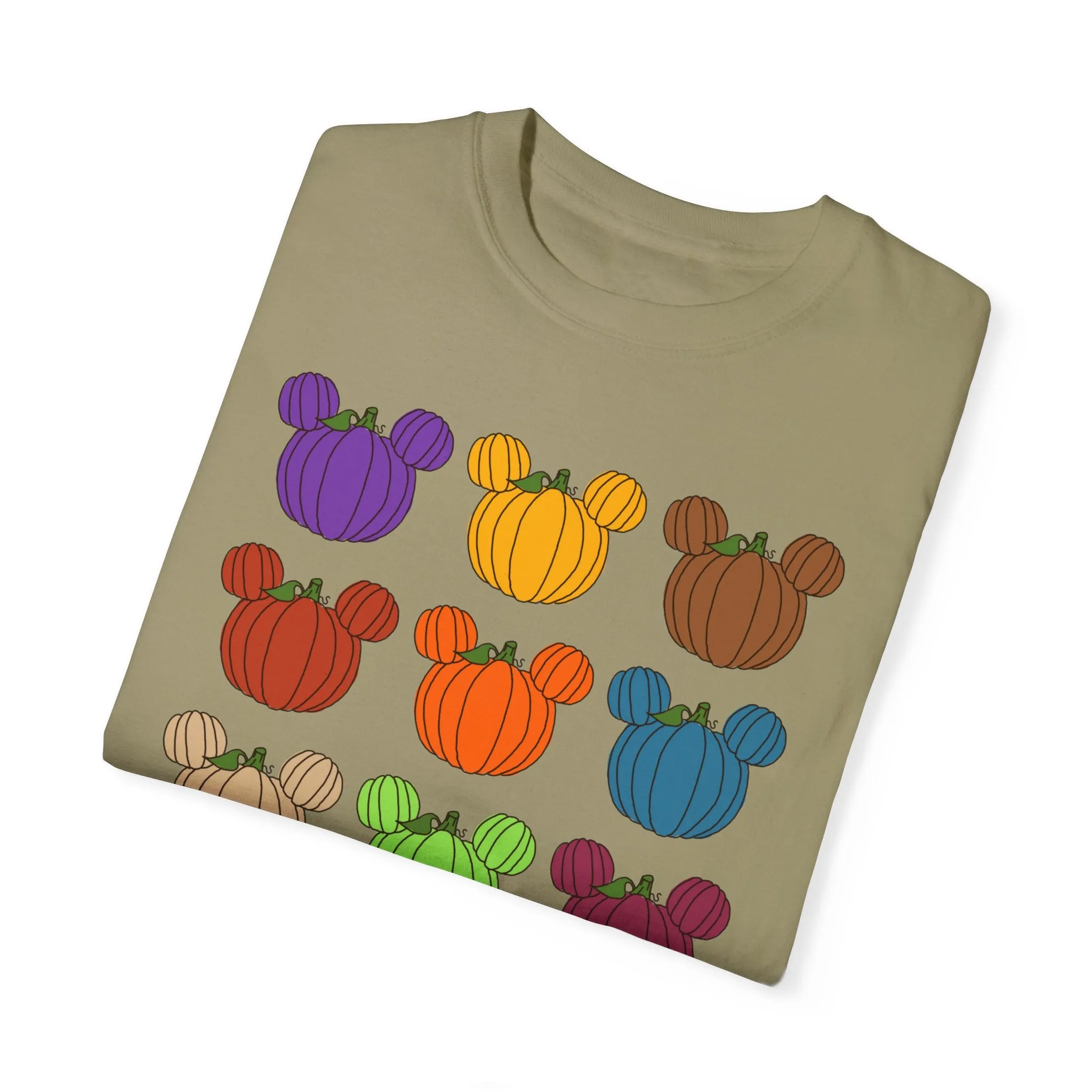 Colorful Pumpkins Comfort Colors Tee