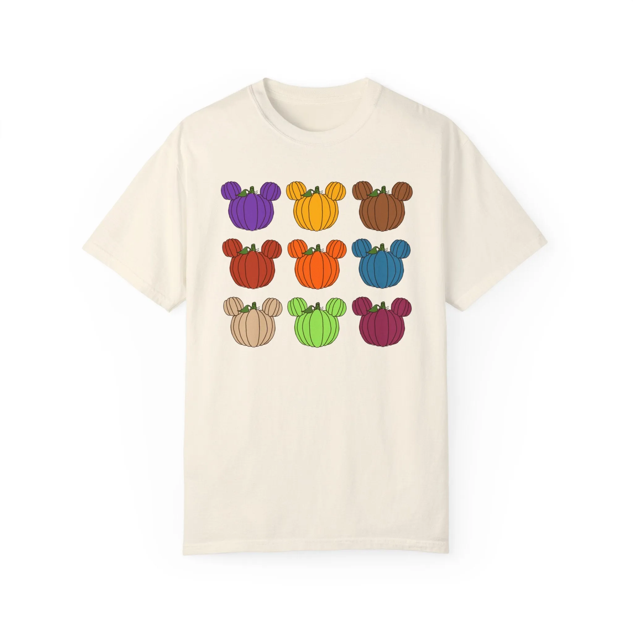 Colorful Pumpkins Comfort Colors Tee