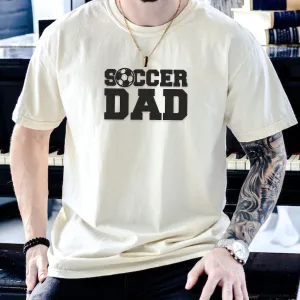 Comfort Color® Embroidered Soccer Dad Shirt