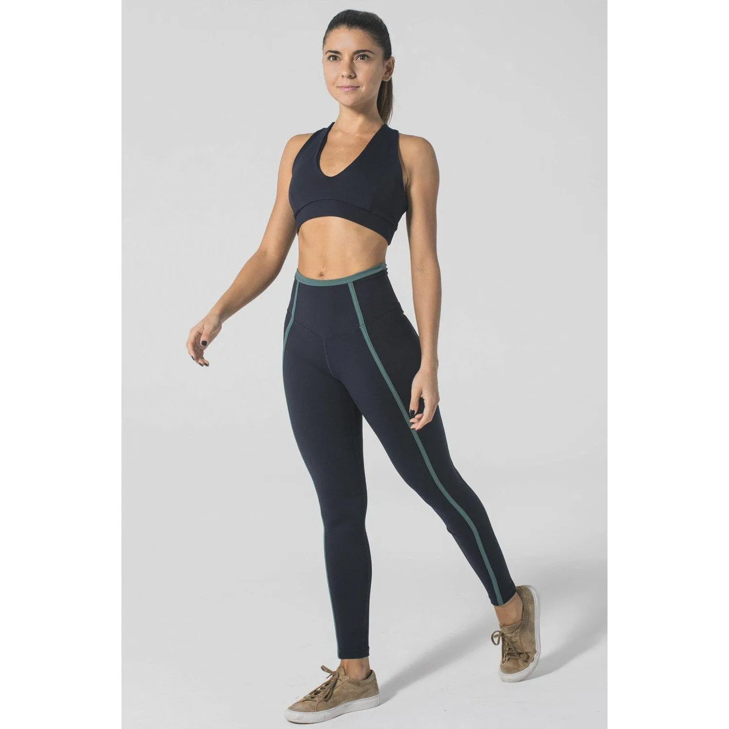 Cycle Path Navy Legging