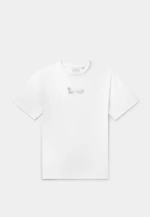 Daily Paper Scratch Logo Ss T-Shirt White