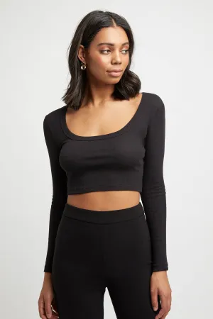 Dasha Long Sleeve Crop