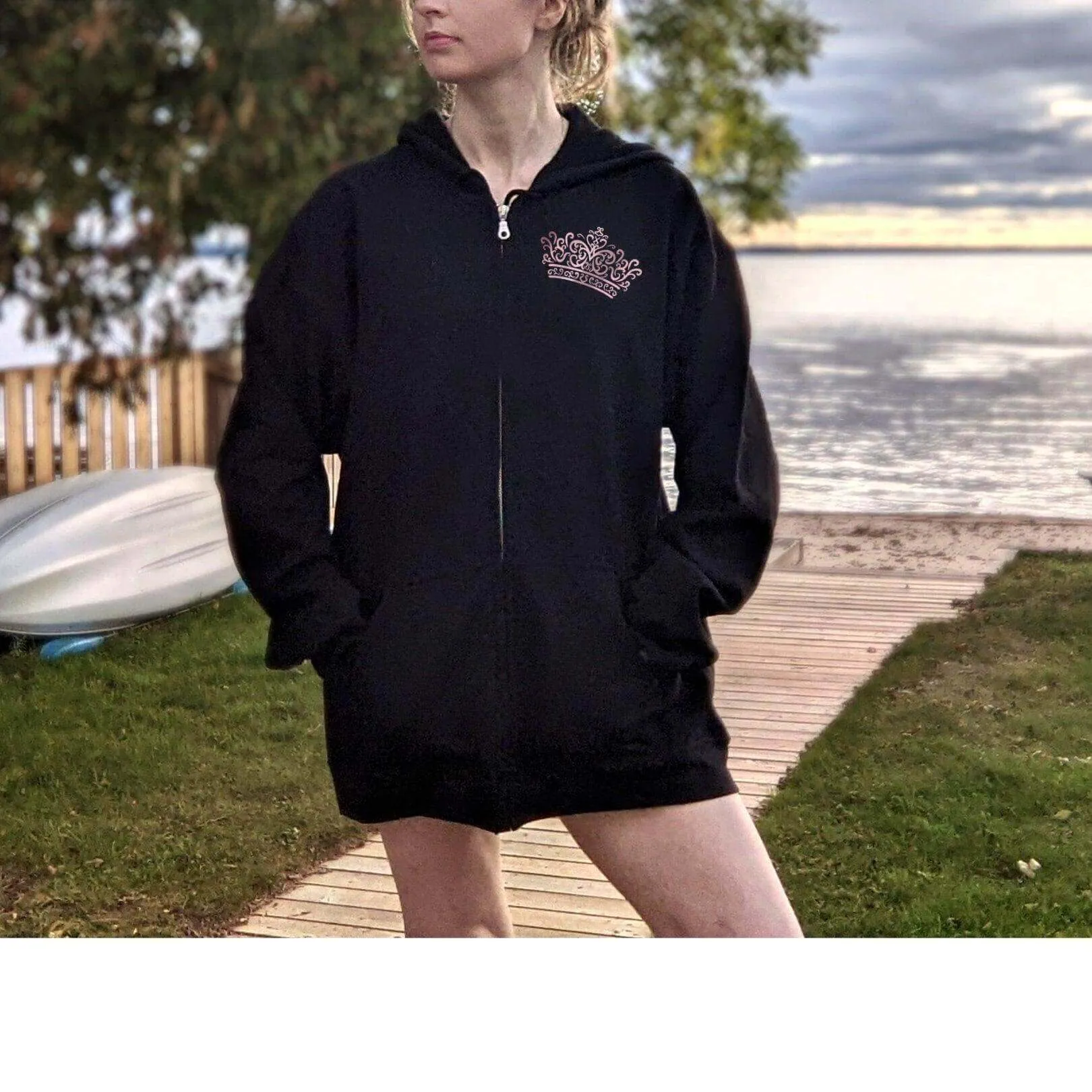 Daughter Of The King Hoodie Full Zip Hoodie