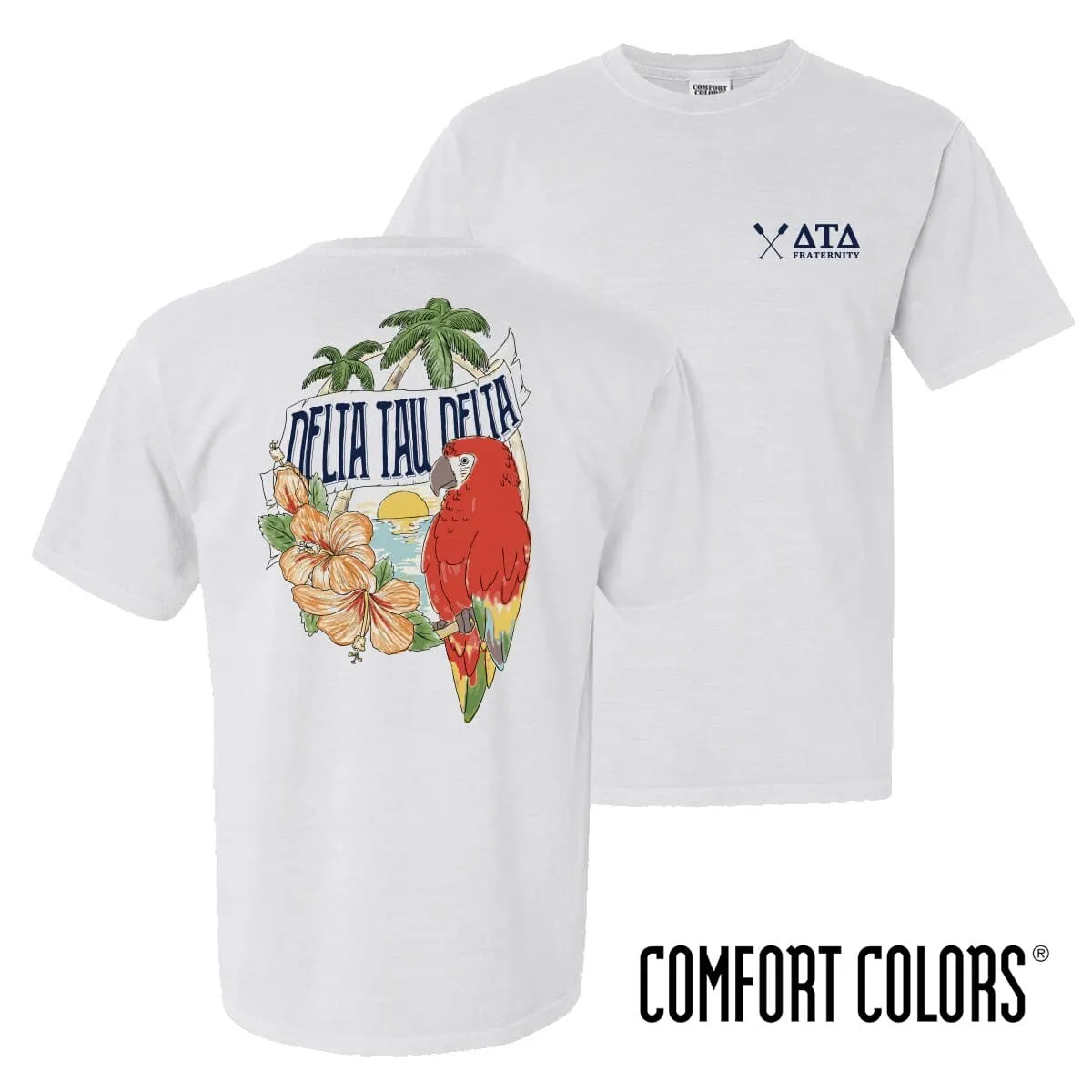 Delt Comfort Colors Tropical Tee