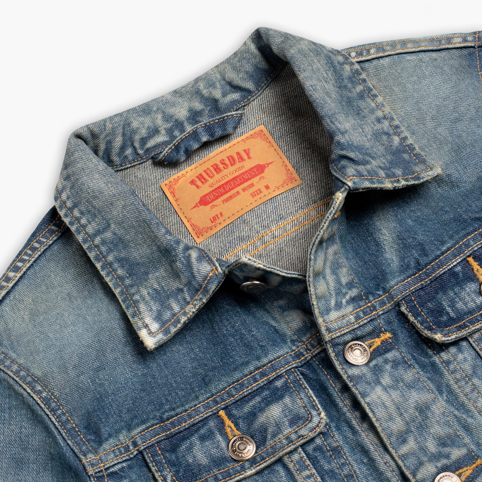 Denim Trucker Jacket | Medium Wash