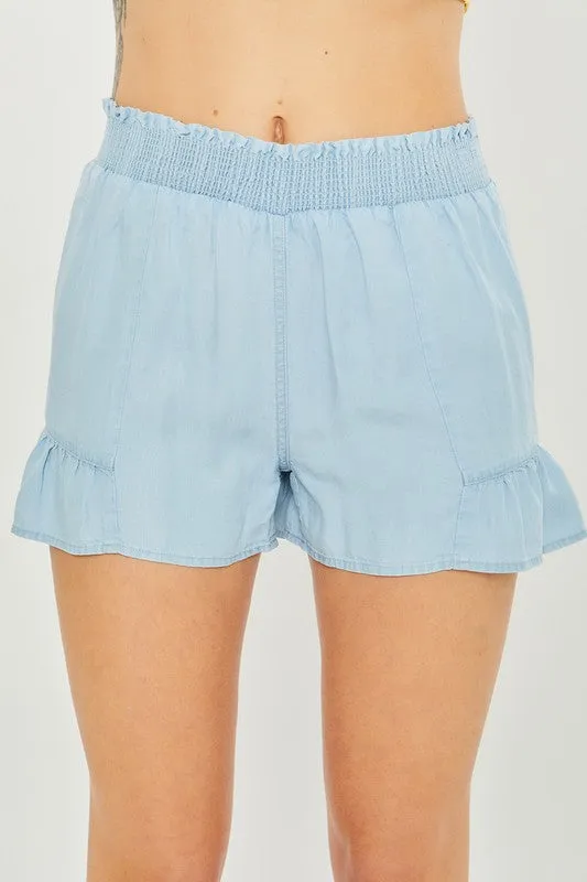 Dylan Woven Solid Shorts