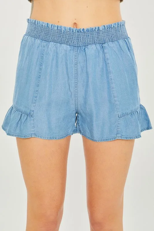 Dylan Woven Solid Shorts