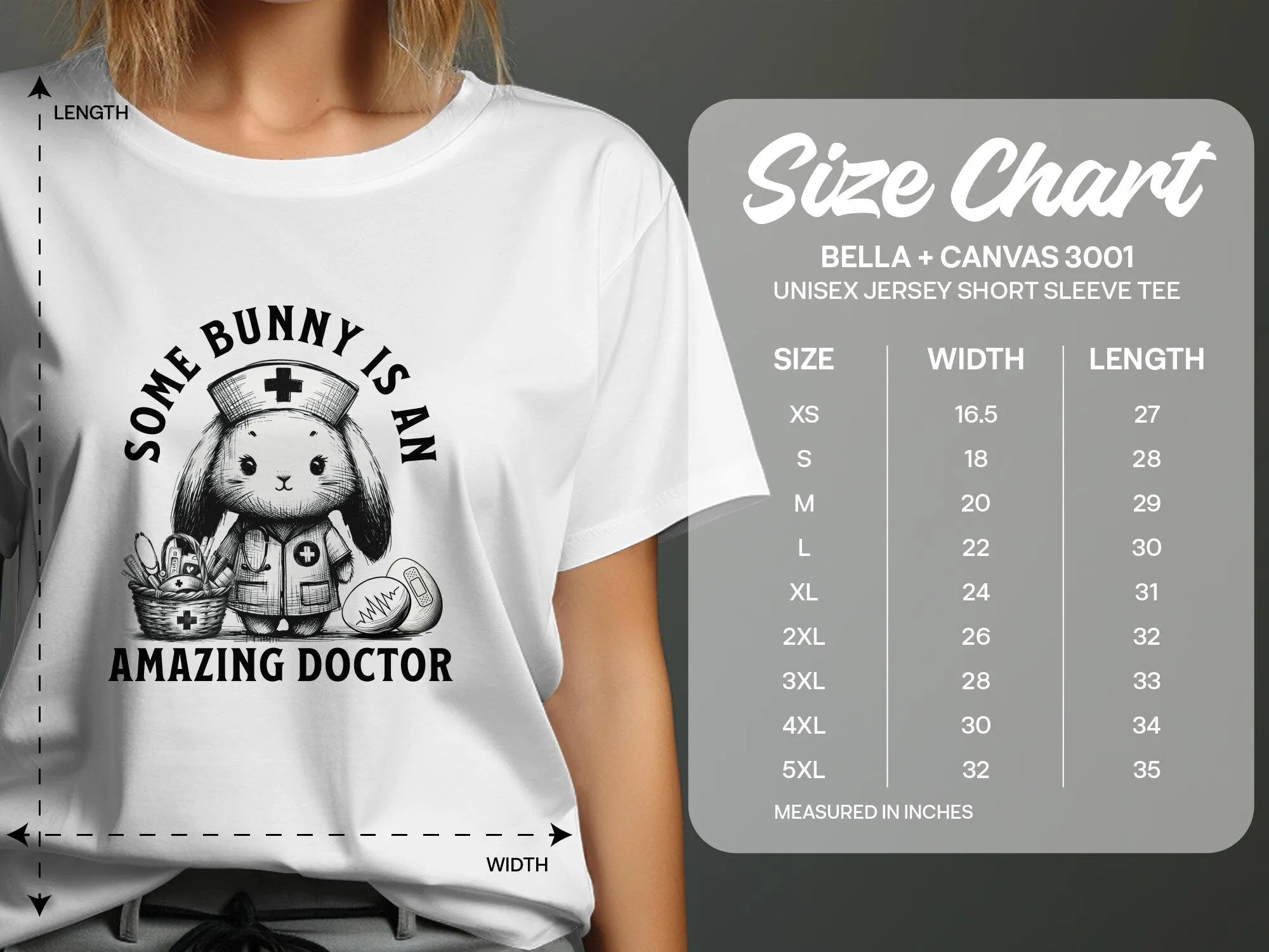 Easter Doctor T-Shirt, Amazing Doctor Rabbit Graphic Tee, Medical Professional Appreciation Gift, Healthcare Worker Shirt,