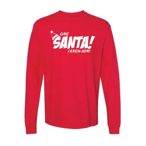 ELF Santa I Know Him Long Sleeve Tee