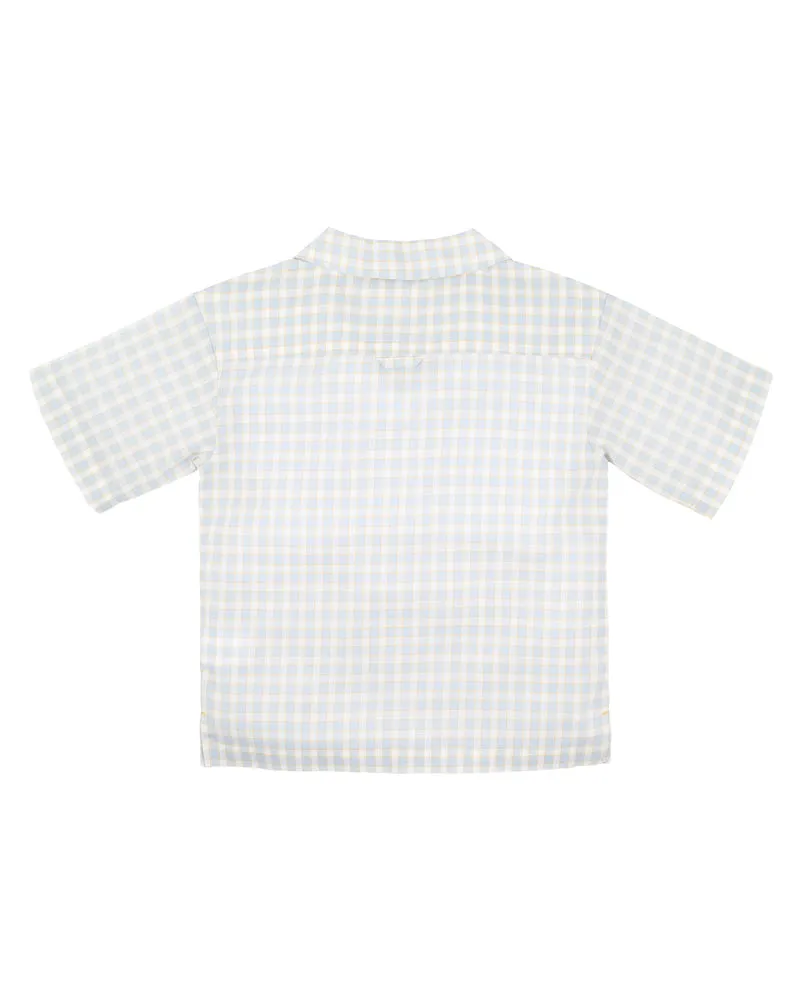 FOX & FINCH PUFFIN CHECK SHIRT