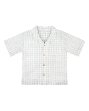 FOX & FINCH PUFFIN CHECK SHIRT