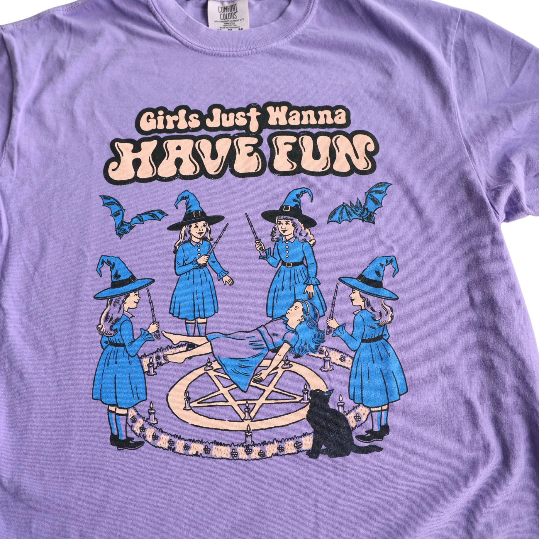 Girls Just Wanna Have Fun - Vintage Halloween T-Shirt