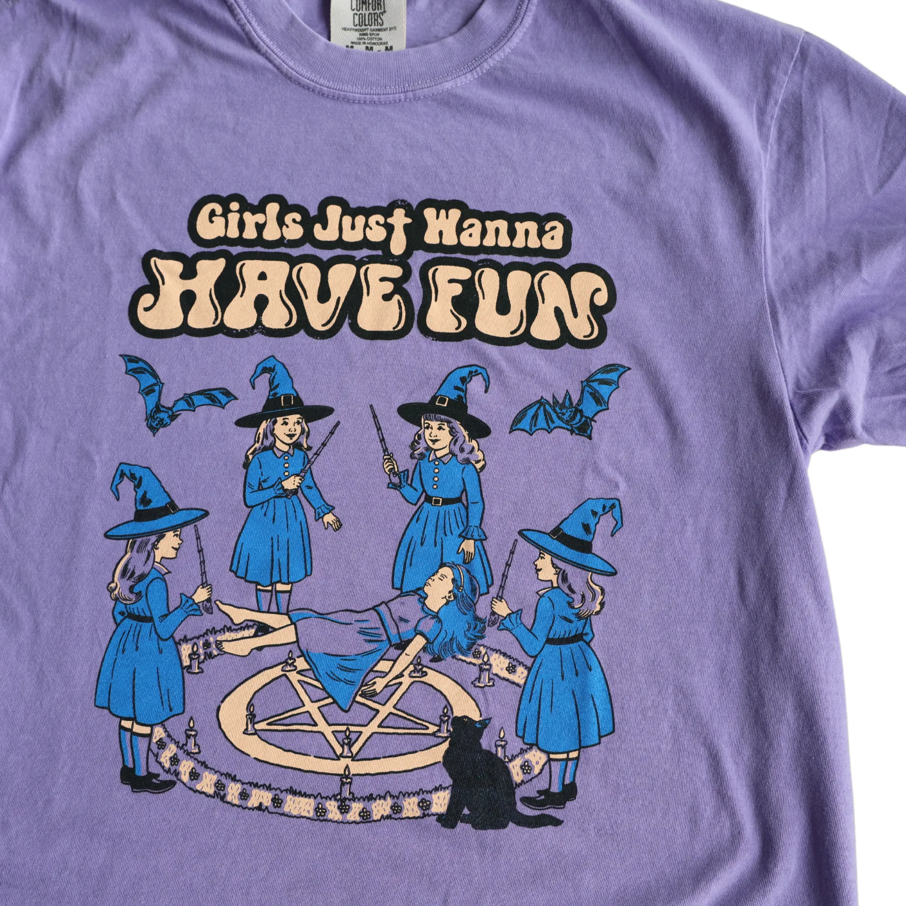 Girls Just Wanna Have Fun - Vintage Halloween T-Shirt