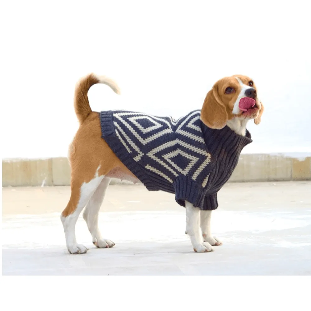 Happy Pawz Rhombus Sweater for Dogs and Cats