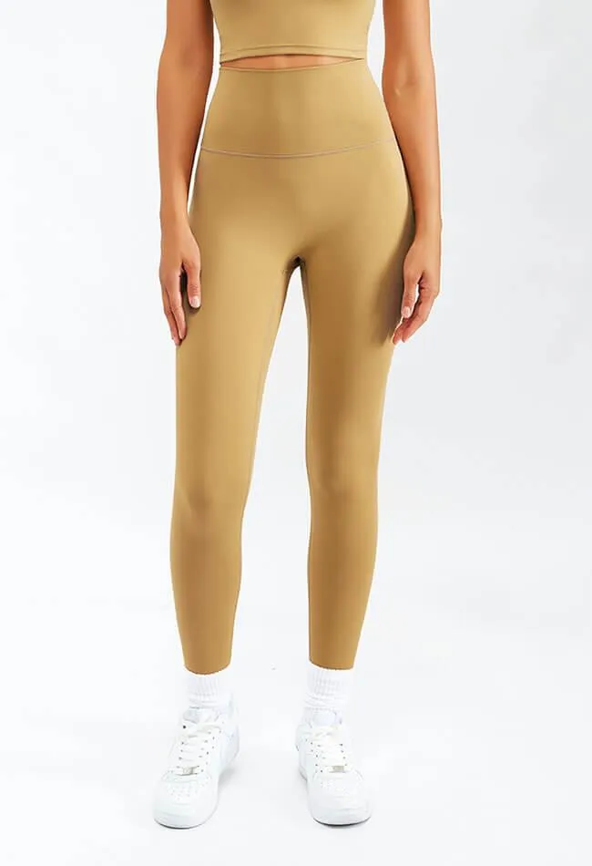 High-Waist Compression Elastic Train Legging - Luna