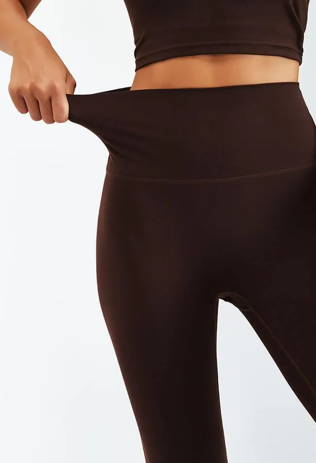 High-Waist Compression Elastic Train Legging - Luna