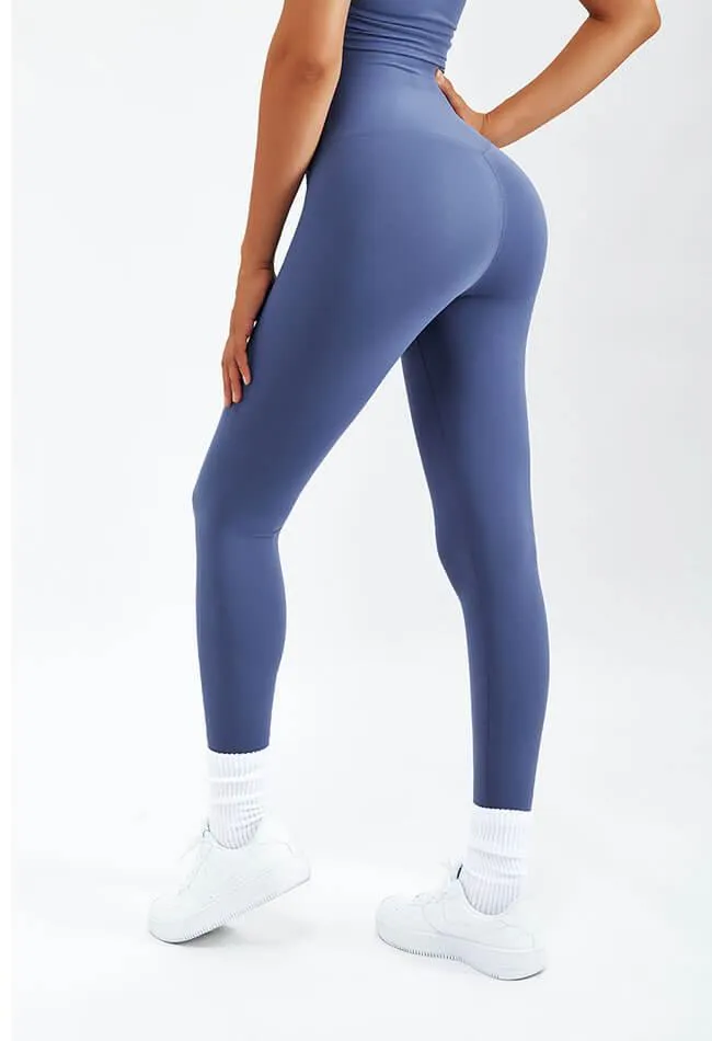 High-Waist Compression Elastic Train Legging - Luna