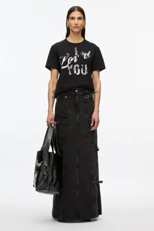 I Lov'd You Embroidered Tee